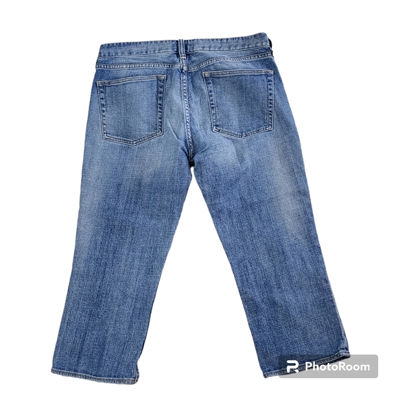 J Crew Matchstick Cropped jeans size 30 Blue Denim - Picture 4 of 9